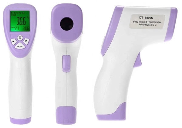 Infrared Digital Thermometer No Contact Results