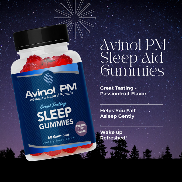 Avinol PM Sleep Gummies - 60ct