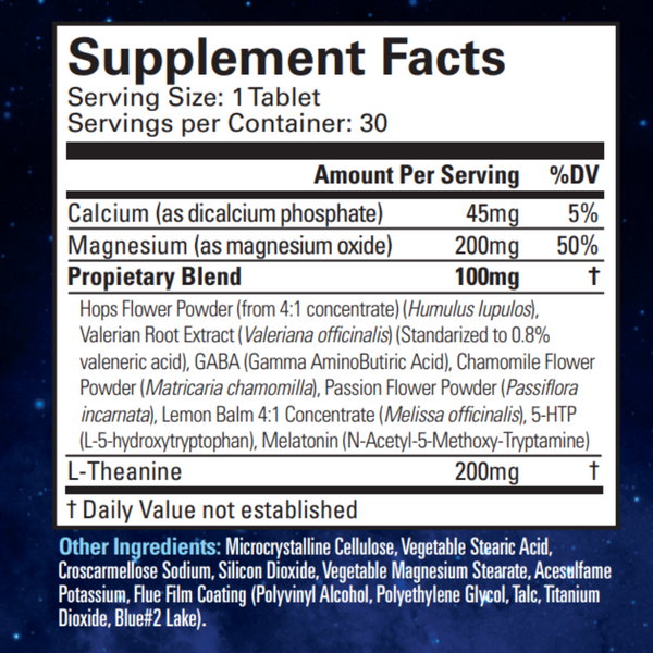 Dream Elements Natural Sleep Gummies- Passion fruit Flavor, 60ct