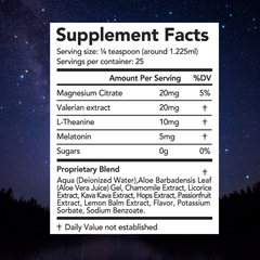 Dream Elements Liquid Sleep Drops (BERRY) – Extra Strength Natural Sleep Aid, 2oz