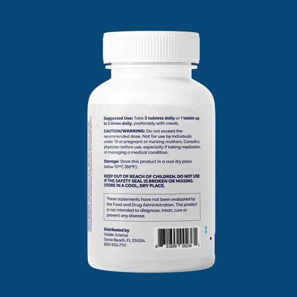 Visible Science Joint Formula - Glucosamine, Chondroitin, MSM & New Zealand Green-Lipped Mussel - Joint Comfort & Mobility Capsules