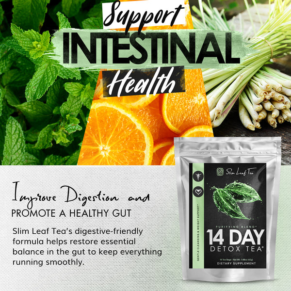 Slim Leaf Tea - 14-Day Antioxidant Detox Tea
