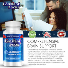 Constant Focus - For All Day Concentration & Clarity