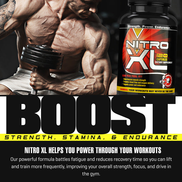 Nitro XL - Nitric Oxide Muscle Builder