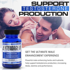 Extendagen Male Performance Enhancer – 60 Count Capsules For Extended Stamina & Volume