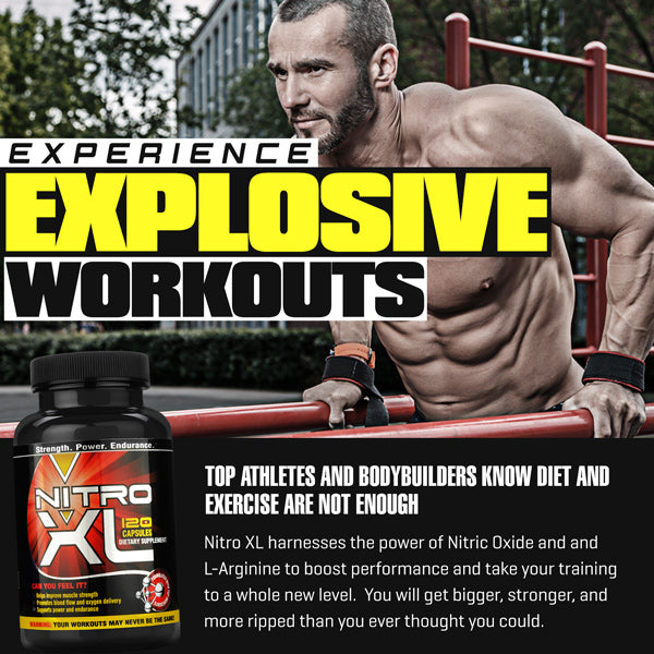Nitro XL - Nitric Oxide Muscle Builder