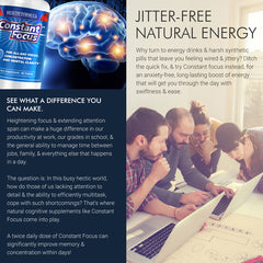 Constant Focus - For All Day Concentration & Clarity