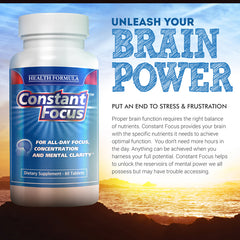 Constant Focus - For All Day Concentration & Clarity