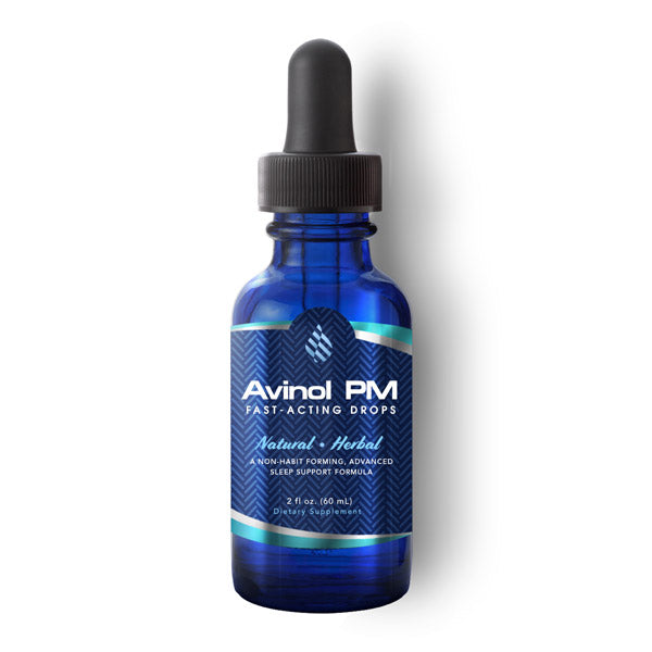 Avinol PM Liquid Sleep Drops - Fall Asleep Fast, Naturally!